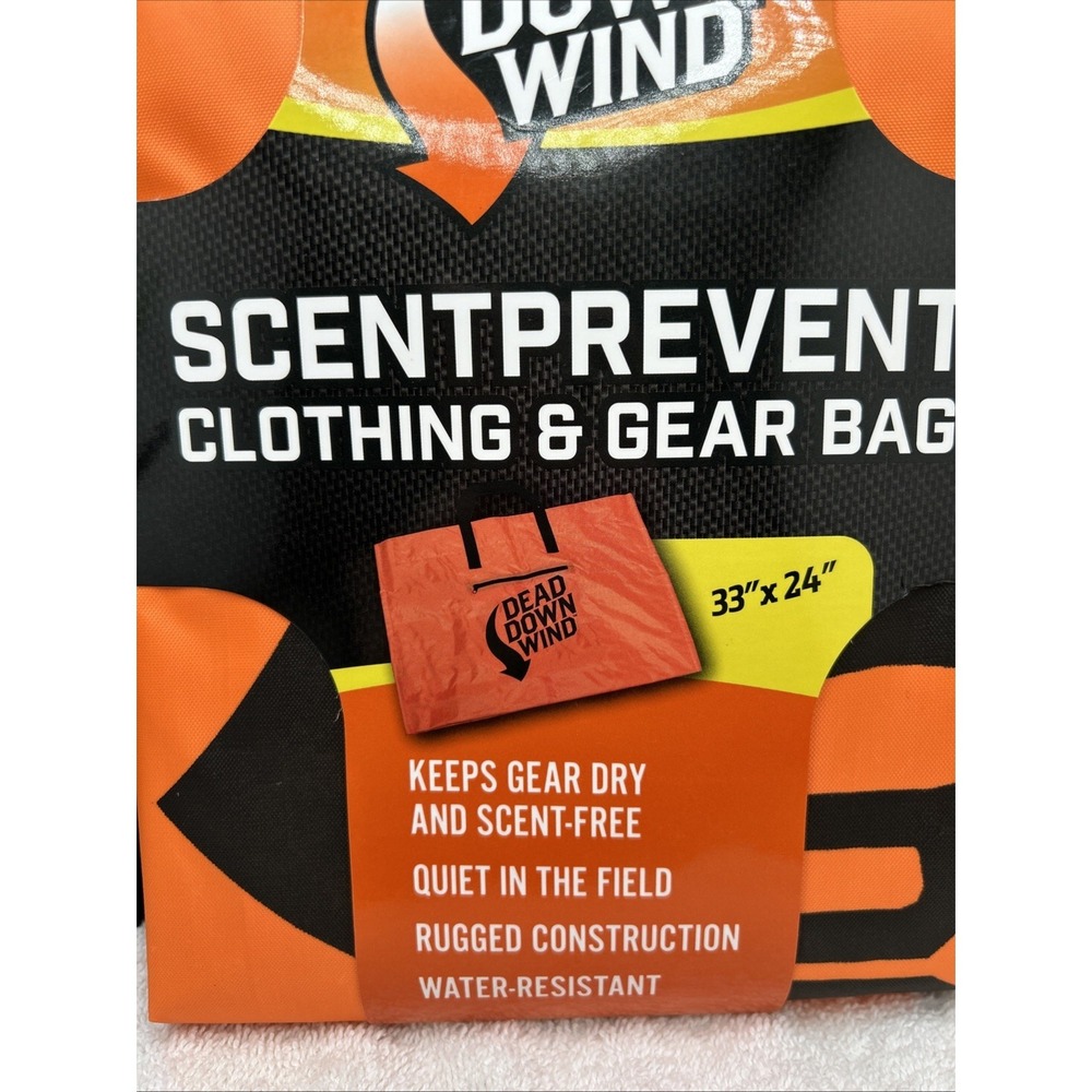 Dead D. Wind ScentPrevent Clothing And Gear Bag Water Resist. Scent-Free Last 1 - Picture 2 of 4